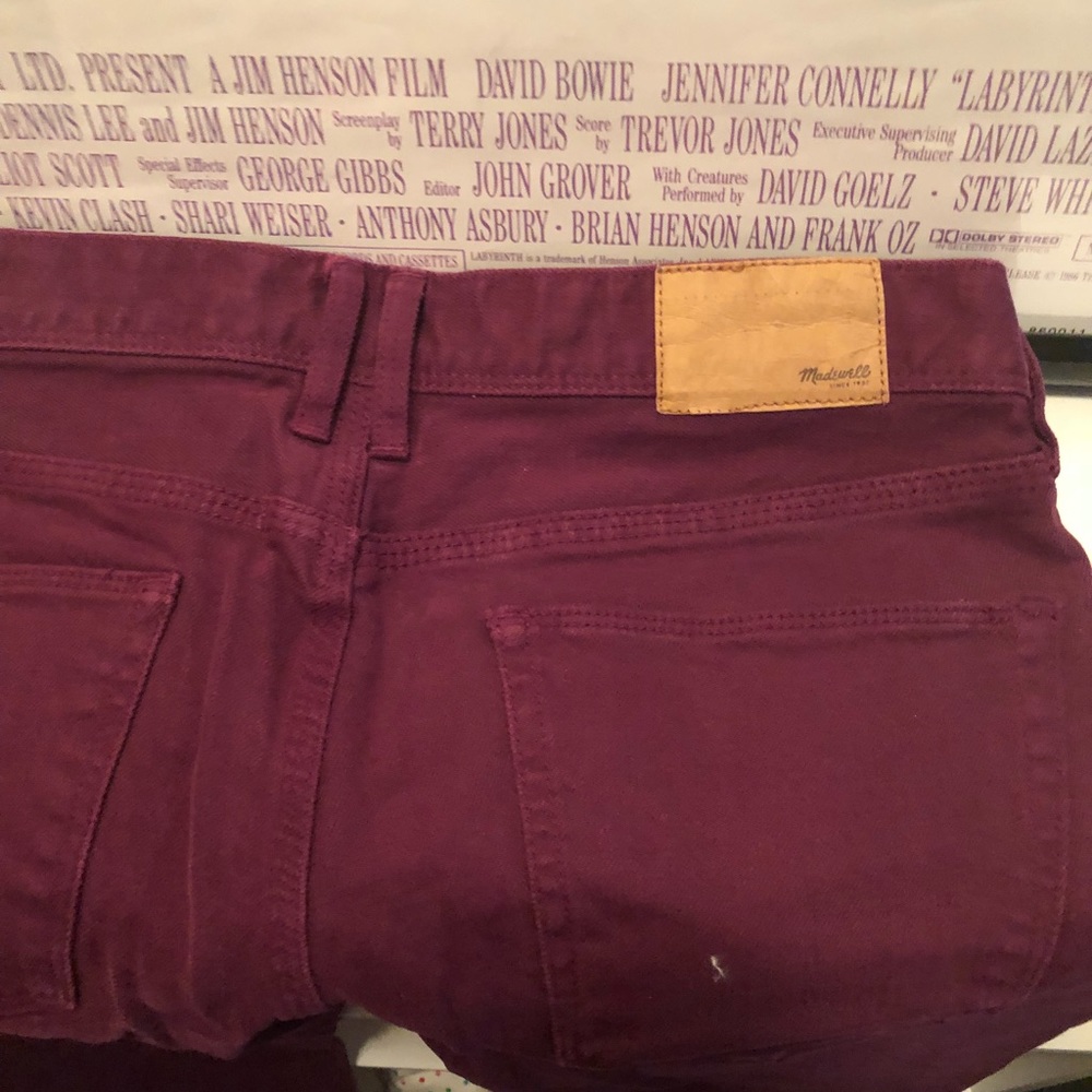 Purple Madewell Jeans